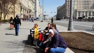 Москва 1 мая 2017  Moscow on May 1, 2017