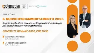 Il nuovo iperammortamento 2026