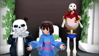 MMD Undertale Crossfire