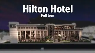 Hilton Hotel in Bloxburg Full Tour!