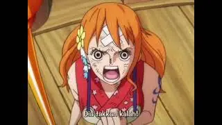 MOMENT NAMI MENANTANG KAIDO DAN MEMBANTAH KEMATIAN LUFFY