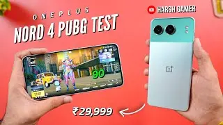 OnePlus Nord 4 Pubg Test With FPS Meter : Watch Before You Buy!