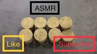 ASMR ~ soft gritty sand + cement crumbling in water bucket + paste play 🤤😍💧#3