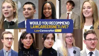 LawCareersNetLIVE | Would you recommend LawCareersNetLIVE? | LawCareers.Net