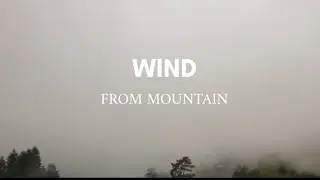 Village Winter Morning Wind | Calm Rural Ambience | Relaxing Nature Sounds (8 Minutes)