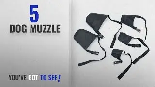 Top 5 Dog Muzzle [2018 Best Sellers]: Idepet 1SET Dog Muzzles Suit ,5PCS Adjustable Dog Mouth Cover