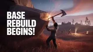 LIVE: Farming, Supply Drops & Getting Ambushed &ndash; Rust Base Rebuild!