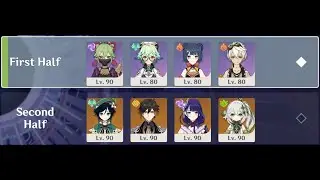 3.5 Spiral Abyss, Kuki Overload & Archons - (Floor 12, 9★)