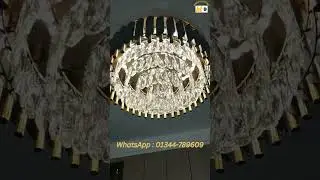 Chandelier Ceiling Fan 3 Speeds #architect #ethanolfireplace #fireplace #home #light #homeheating