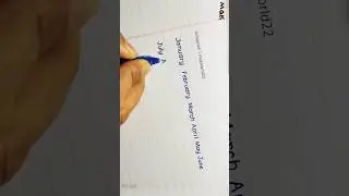 simple and easy print handwriting #shorts #handwriting