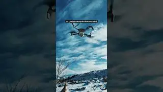 Creative drone short ideas to try in snow ❄️ #shorts #creative #snow #drone #insta360 #gopro