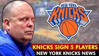 🚨Knicks Make 5 Roster Moves Before Training Camp | New York Knicks