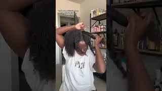 Cutting my hair at home by myself, because I'm sad L O L 🙃