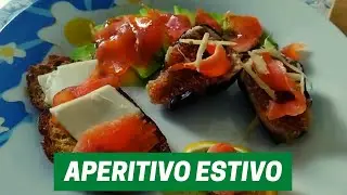 APERITIVO ESTIVO CON TROTA SALMONATA