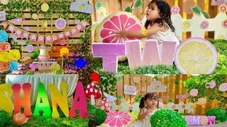 MURANG BIRTHDAY DECORATIONS AT DIY PHOTOSHOOT (PINK LEMONADE THEMED PARTY)