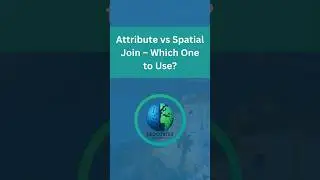 Attribute vs Spatial Join &ndash; Which One to Use?  #gis #mapping #topography #geospatialdata #geospatial