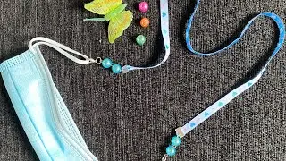 Diy Kalung masker // Face Mask Chain Holder // Necklace for Face Mask