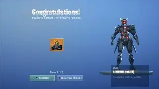 Unlocking the New Sentinel Dark Style in Fortnite