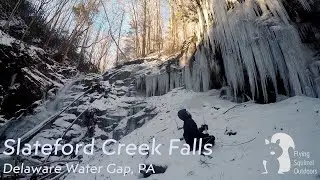 Slateford Creek Falls, PA - Hiking