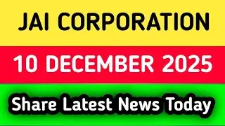 jai corporation share latest news || jai corp share latest news today || jai corporation share news 