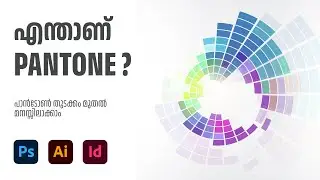 pantone colors യൂസ് ചെയ്ത് പ്രൊഫഷണൽ രീതിയിൽ ഡിസൈൻ ചെയ്താലേ ഉയരാനാകൂ..pantone tutorial malayalam