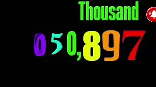 (Do not wear headphones) 0 to 10 trillion with sound effect.