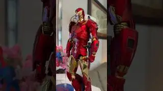 Фигурки Железного человека! #marvel #starwars #actionfigures #hottoys #spiderman #ironman