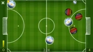 Germany vs Argentina (6-3) within 4 mins !!! [Air Soccer Fever Gameplay]