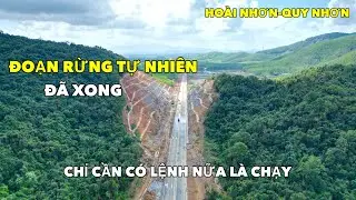 ĐOẠN RỪNG TỰ NHIÊN (HOÀI ÂN) ĐÃ XONG, CHỜ THÔNG XE TRƯỚC TẾT 2026