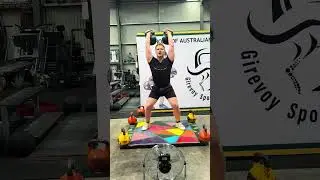 2025 IUKL Oceania Cup. x2 24kg Long Cycle. 69 -1 Reps.