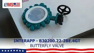 INTERAPP B30200.22-2BE.4GT BUTTERFLY VALVE