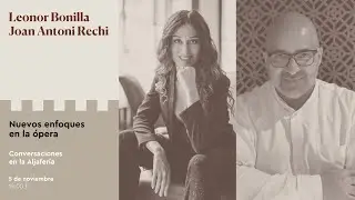 Conversaciones en la Aljafería con Leonor Bonilla y Joan Antoni Rechi