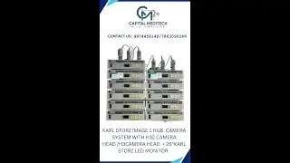 karl storz image 1 hub w/USB, H3Z camerahead 😱