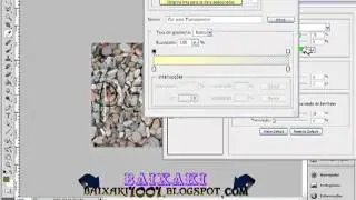 PhotoShop Texto Efeito Pedra