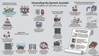 Unravelling the Epstein Scandal: A Timeline of Secrets and Lies (Ai Podcast) 2025