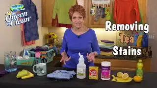 REMOVING TEA STAINS