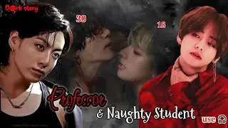 Professor & Naughty Student🥵💦( re-upload ) 📌Read Description📌 Use 🎧 #taekook #lovestory #hindi #bts