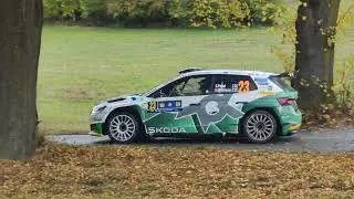 Central European Rally WRC R2 2023 #23 Pajari Sami's warm up #Toksport #skodamotorsport