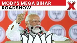 PM Modi, Amit Shah Lead High-Octane Bihar Poll Campaign with Mega Rallies & Roadshow