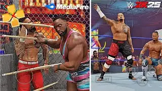BRAND NEW WWE 2K25 PPSSPP GAME!! DOWNLOAD NOW FOR FREE BEST FOR LOW END DEVICE GAME