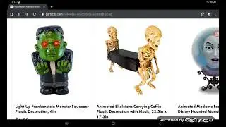 some brand new party city halloween animatronics 2021!!!!