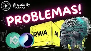PROBLEMAS COM A SINGULARITY FINANCE?! A TROCA DE $SDAO POR $SFI N&Atilde;O EST&Aacute; F&Aacute;CIL...