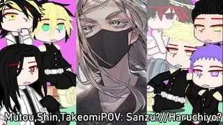 |🎠| Tokyo revengers react to Sanzu as Wakasa |🎠| Shinsan(Shinwaka) || Spoilers || |\TokyoRev/|