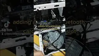 Installing a wifi and bluetooth card