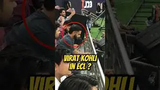 Kya ECL Final में Virat Kohli भी Aaye The ? Virat Kohli In ECLt10 #shorts #eclt10