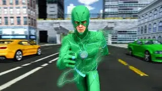 Superhero Flash Speed Lighting Hero Mobile Game Android Gameplay