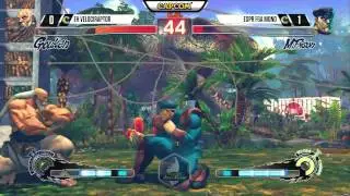 Velociraptor (Gouken) vs FGA Mono (Bison) - CEO 2015 USF4 - 720p 60fps