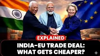 India and EU announce landmark trade deal  | HindustanDiaryy 