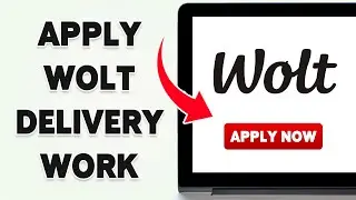How To Apply For Wolt Delivery Work 2024 | Start Your Wolt Delivery Job