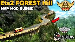 СКАЧАТЬ! 🔥 Мод карты ETS2 FOREST Hills для Bus Simulator Indonesia. Карта Bussid Mod 4.3.3